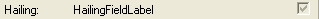 8. Hailing field ~and Check Box