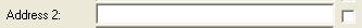 10. Address 2 field~and Check Box
