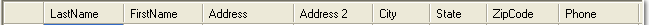 1. Column Titles