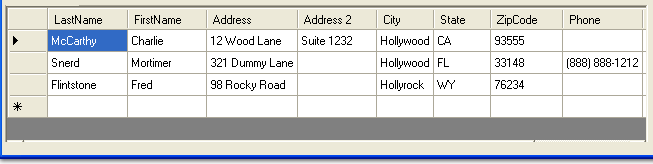 8. Data Records
