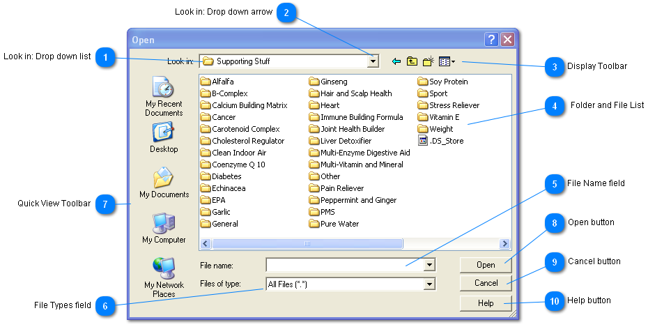 Open File Dialog