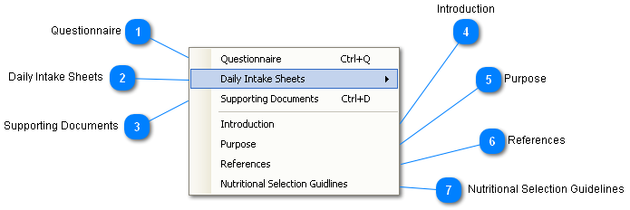 Print & Preview > Other Documents Submenu