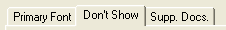1. Page Tabs