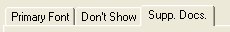 1. Page Tabs